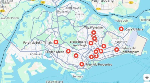 Singapore Map